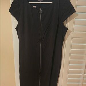 The Limited Black Mini Dress with Zipper